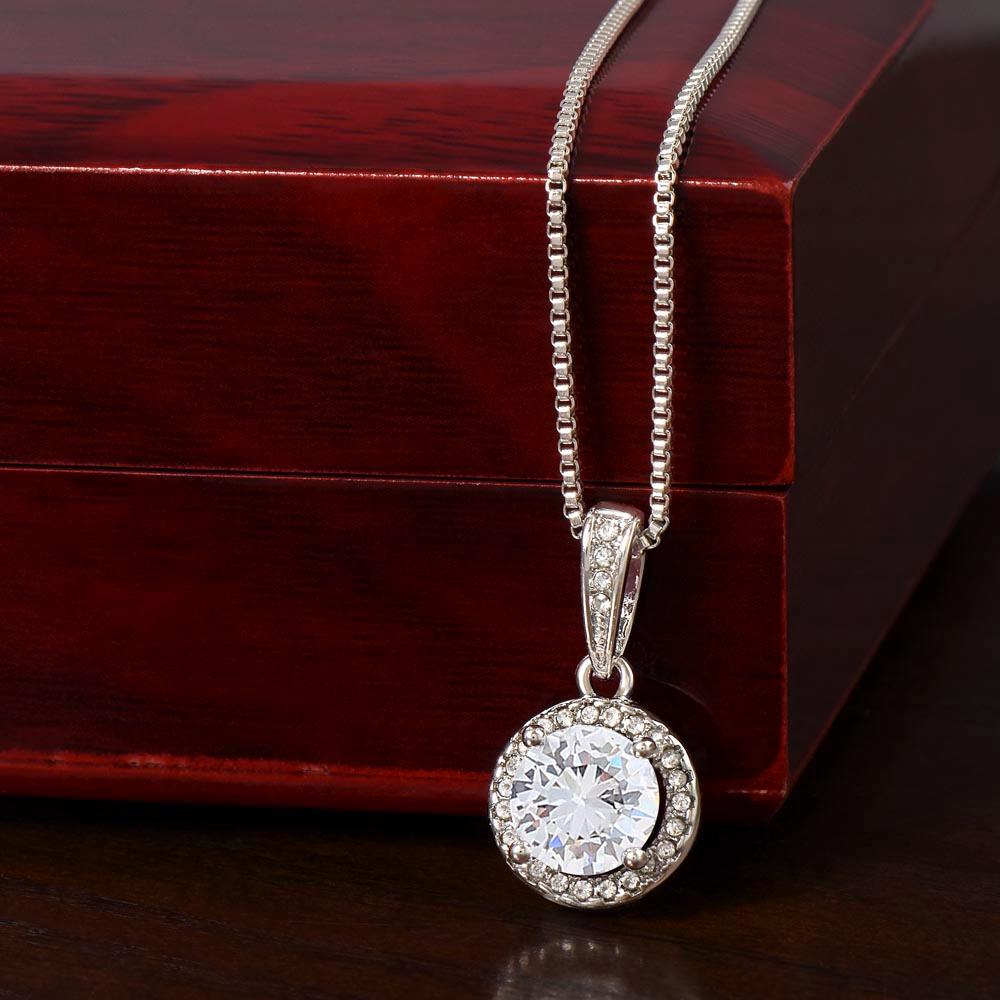 To My Precious Granddaughter | Eternal Hope Necklace - JEWEL FOR HER