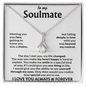 To My Soulmate | Alluring Beauty Necklace - JEWEL FOR HER