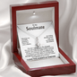 To My Soulmate | Alluring Beauty Necklace - JEWEL FOR HER