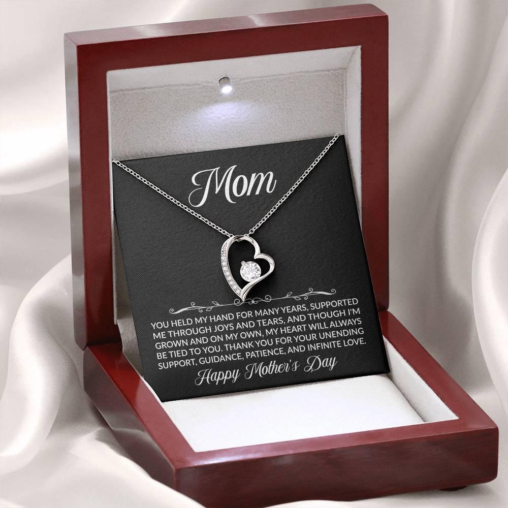 To My Lovely Mom | Forever Love Necklace - JEWEL FOR HER