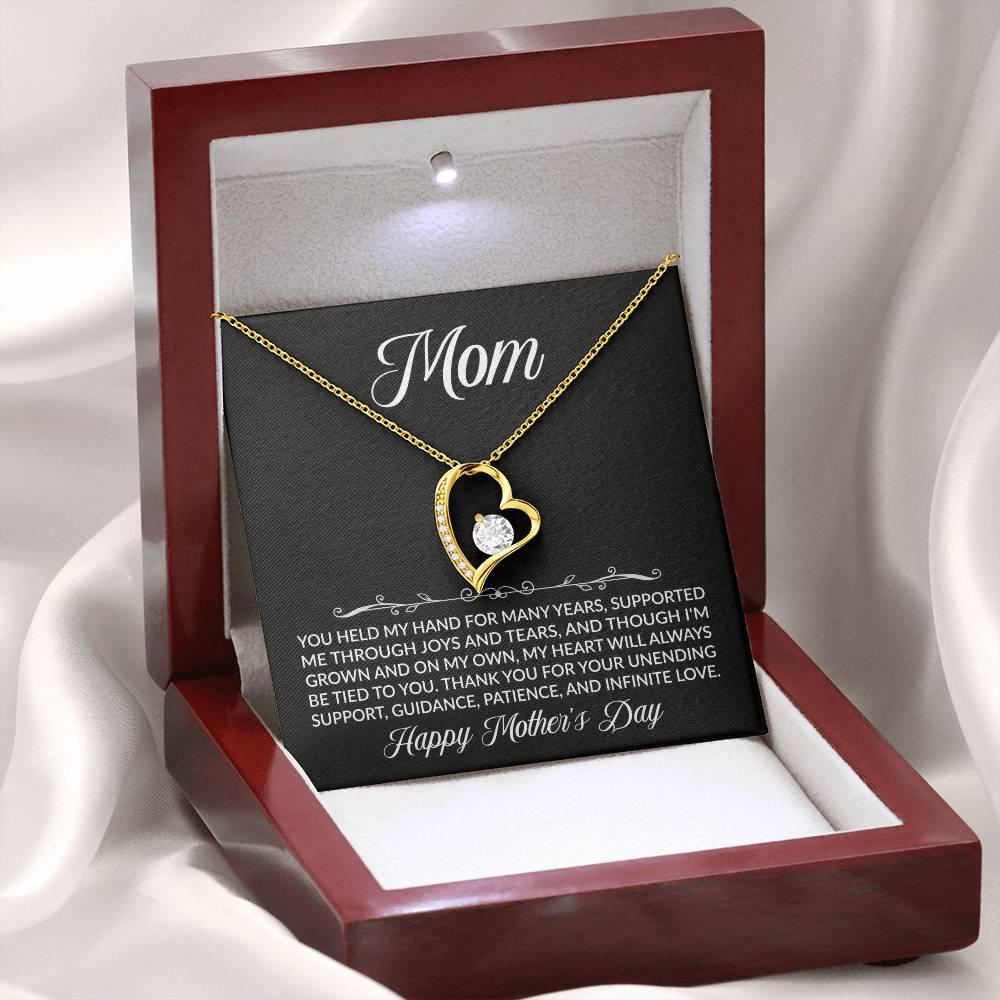 To My Lovely Mom | Forever Love Necklace - JEWEL FOR HER