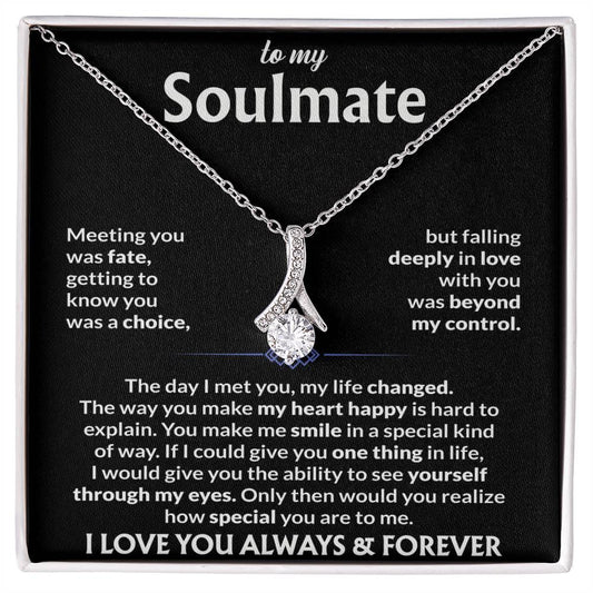 To My Soulmate | Alluring Beauty Necklace - JEWEL FOR HER