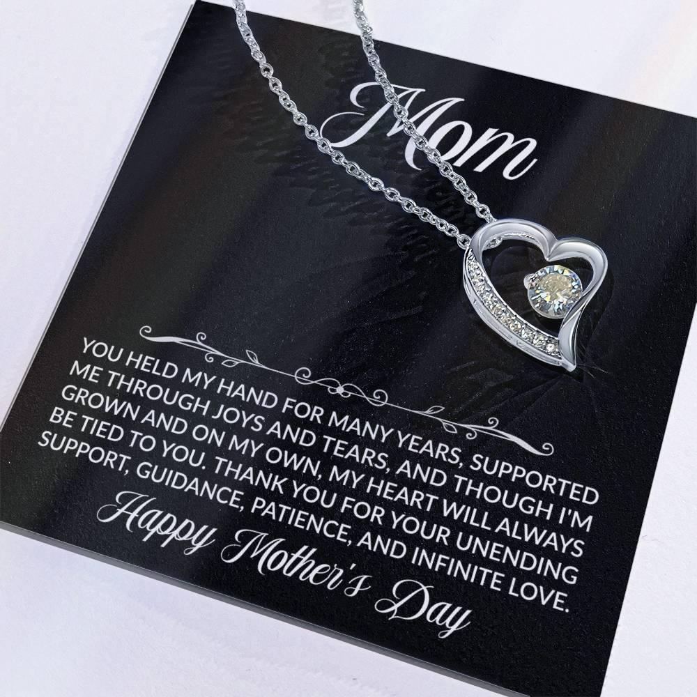 To My Lovely Mom | Forever Love Necklace - JEWEL FOR HER